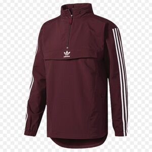 Adidas lightweight Burgundy pullover